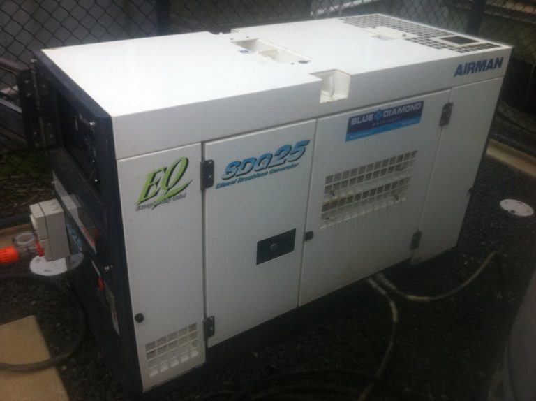 Produces electrical power generator