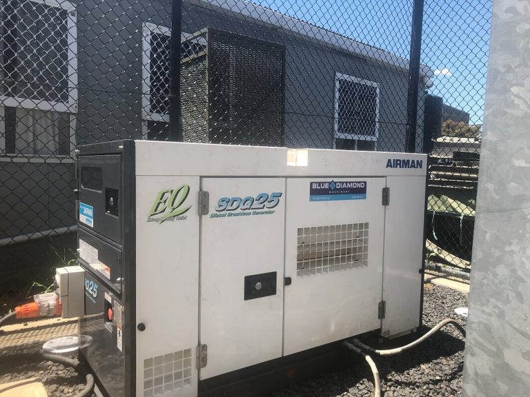 Power generator station electric generating