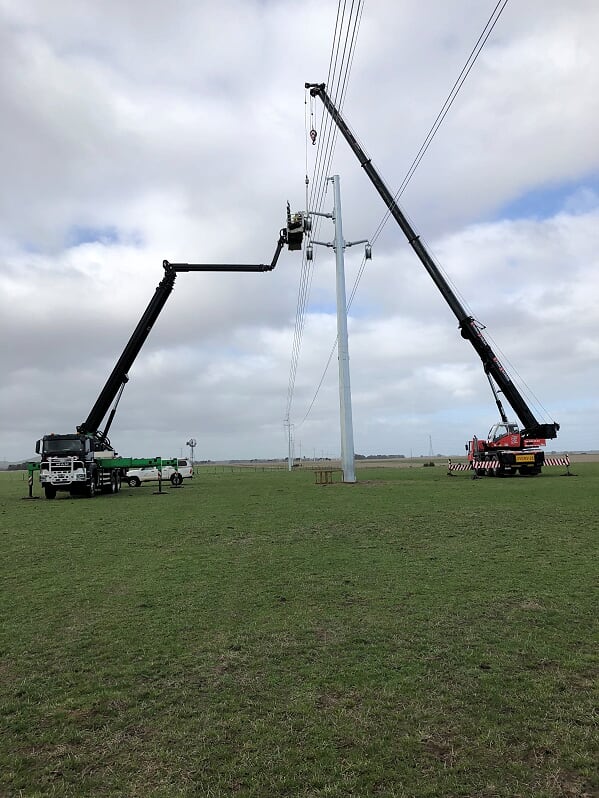 towering eleven-meter-plus platform