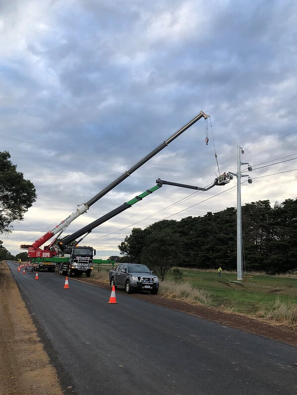 Cherry pickers are mobile, elevated work platforms.