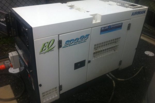 Produces electrical power generator