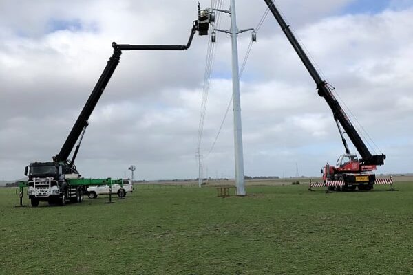 towering eleven-meter-plus platform