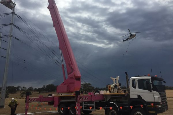 Elevated work platforms and cherry picker machines