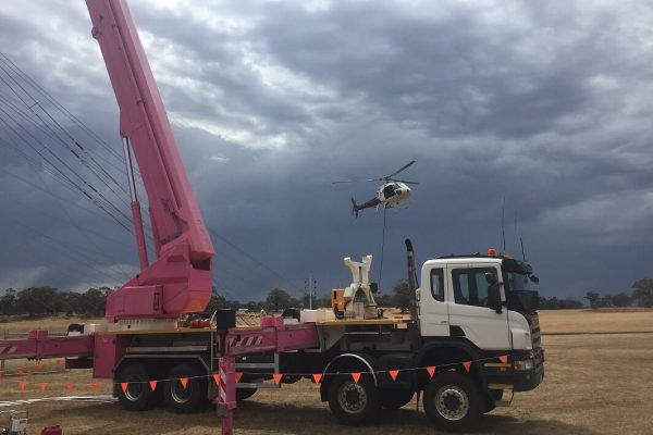 Electronic Work Platform for Cherry Picking