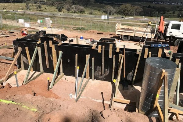 civil and structural construction site works