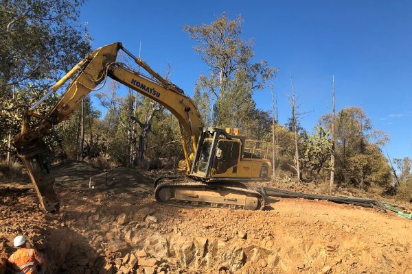 civil engineering field work machine
