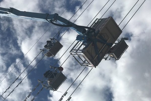 trailer mounted cherry picker